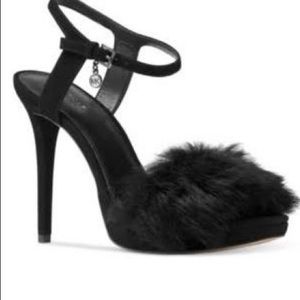 NIB -Michael Kors Sandals in Plum & Black